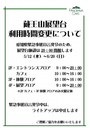 2021緊急事態宣言発令